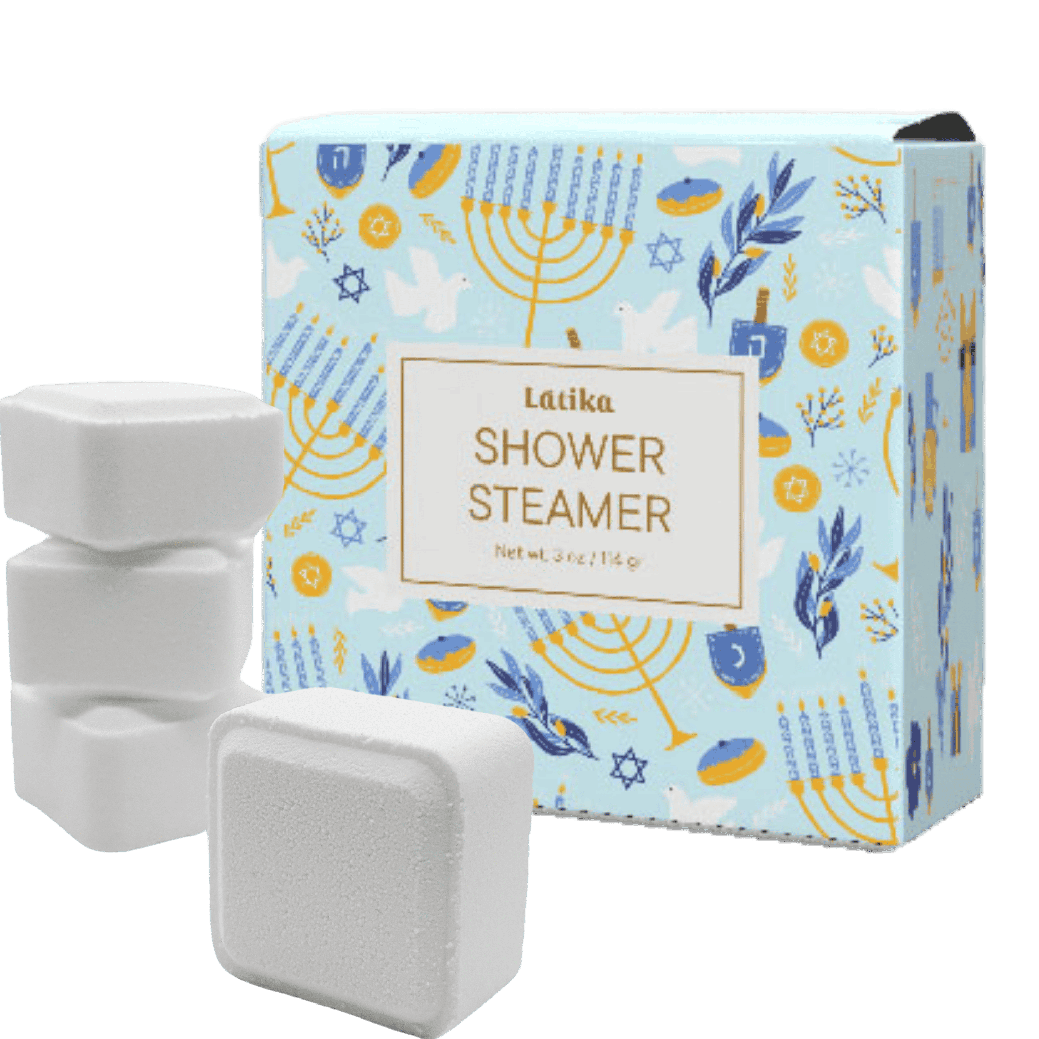 Hanukkah Shower Steamers
