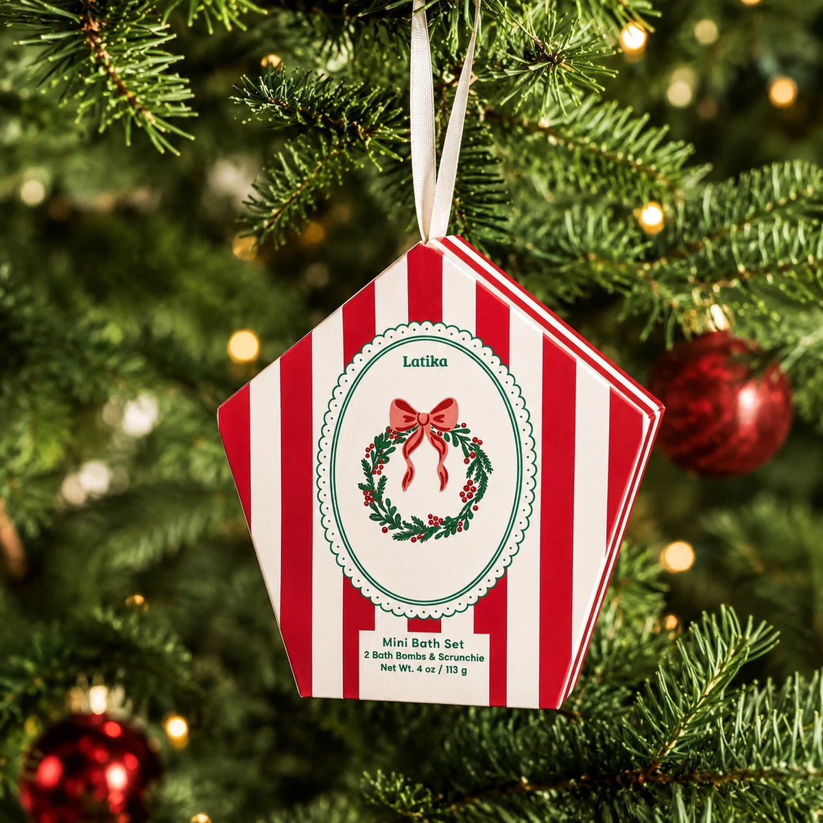Christmas Mini Bath Set Ornament