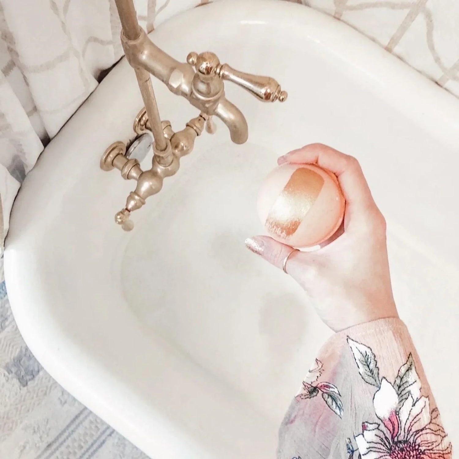 Do bath bombs stain your tub?