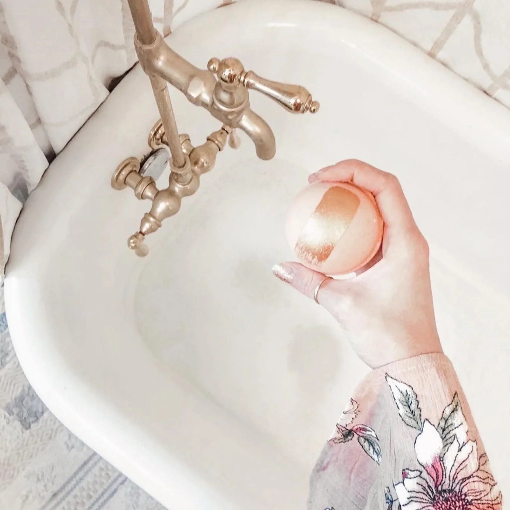 Do bath bombs stain your tub?