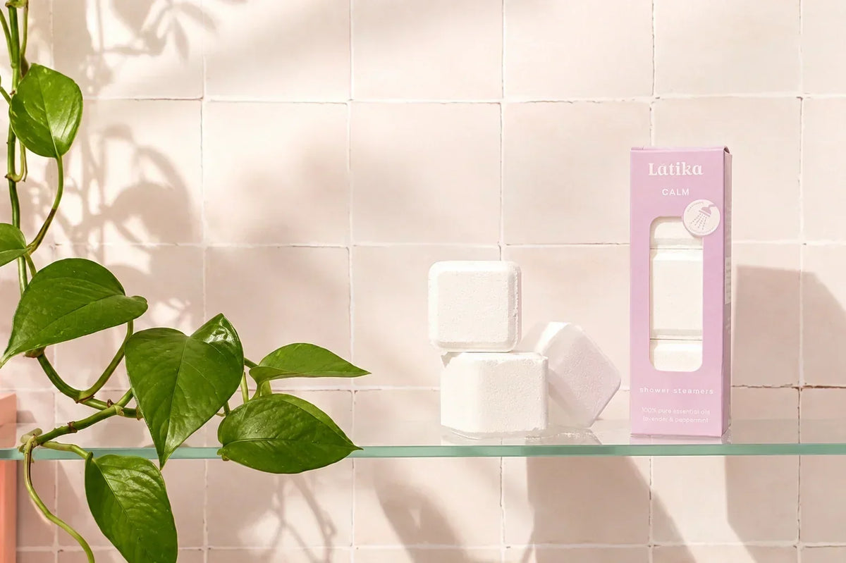 Shower steamers for winding down