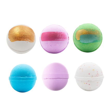 6 Bath Bomb Gift Box