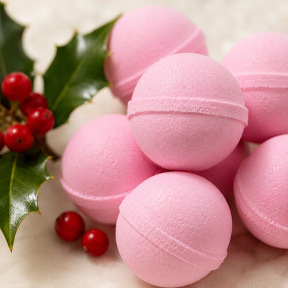 Christmas Mini Bath Bombs