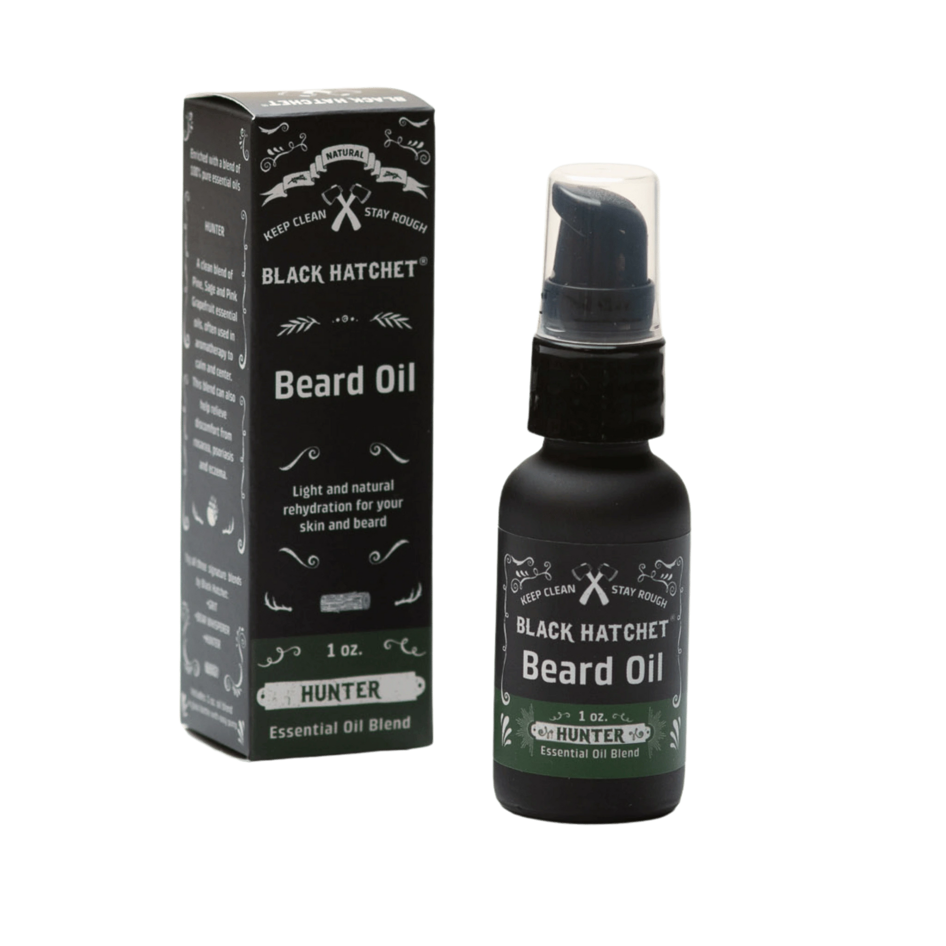 Shave & Beard Oil | Multi-Purpose Grooming | Black Hatchet