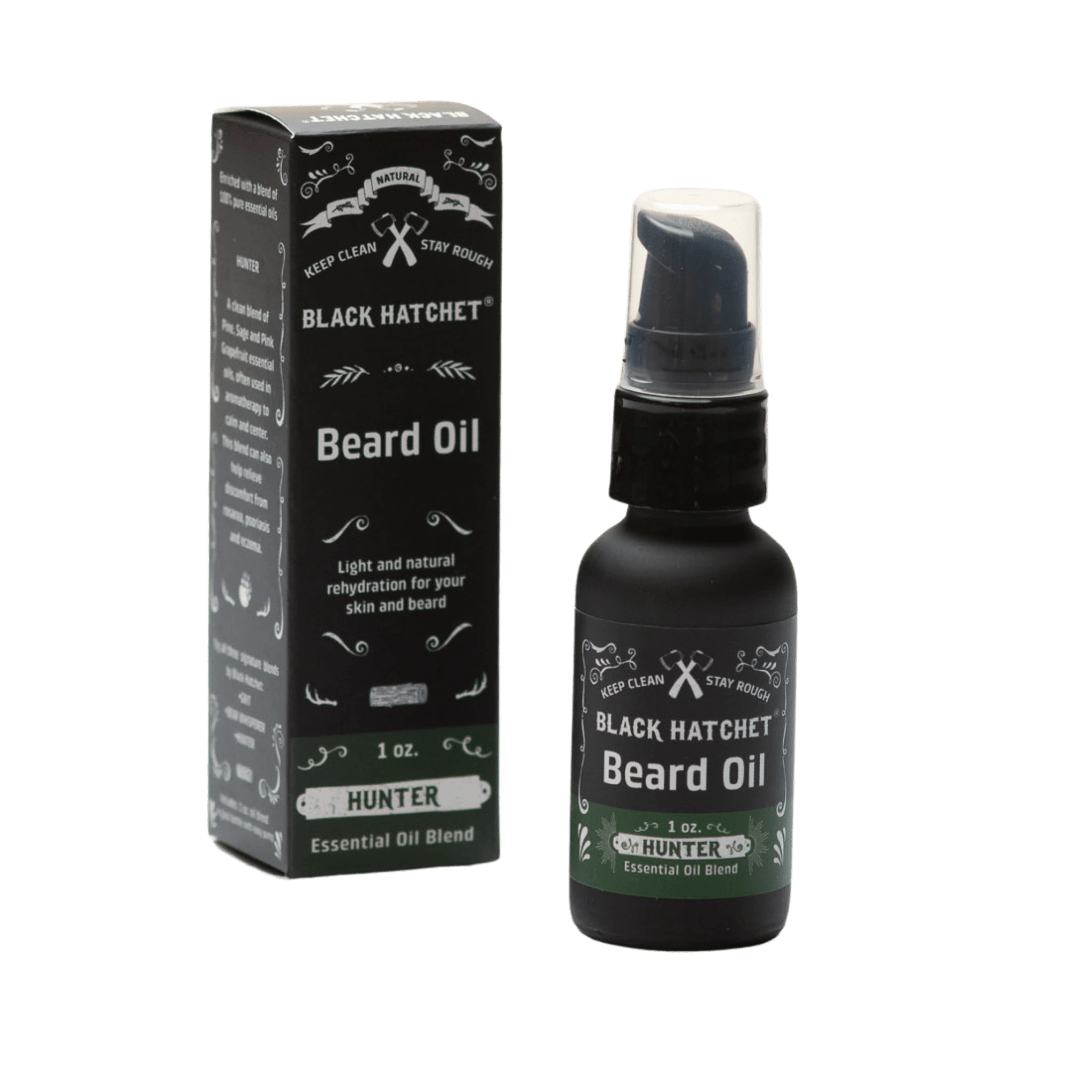 Black Hatchet Beard Oil to soften and nourish beard and hair
