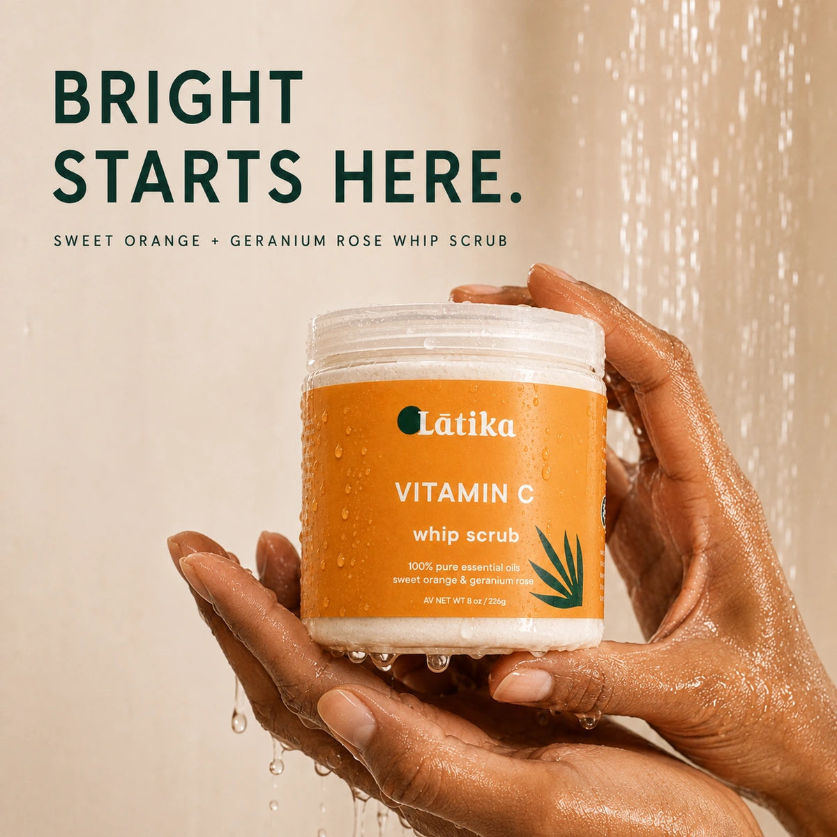 Whipped Scrub soap - Vitamin C Whip Scrub