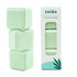 Green shower steamers with a breathe and release essential oil bled for cold relief
