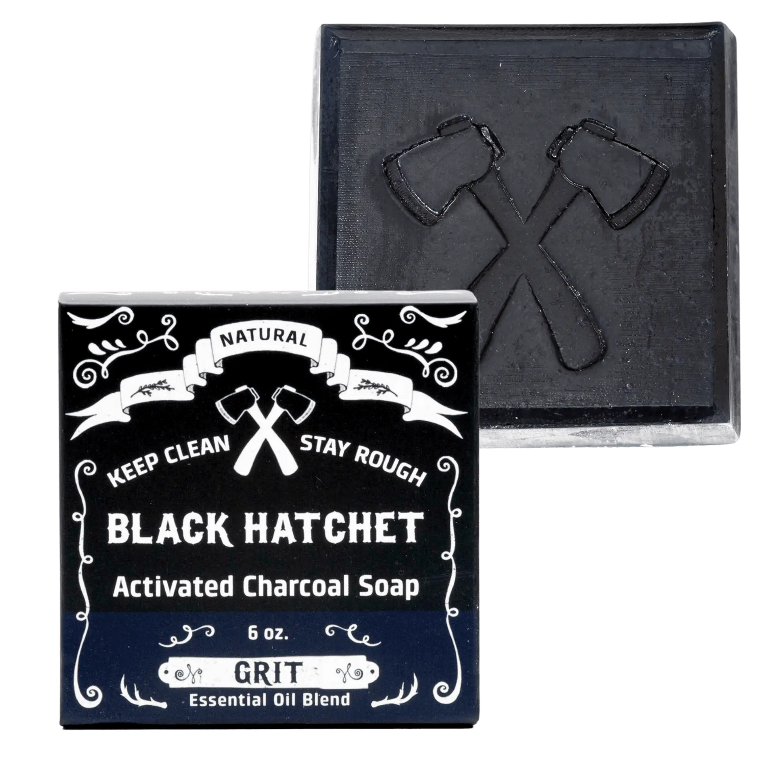 Black Hatchet - Activated Charcoal Bar Soap
