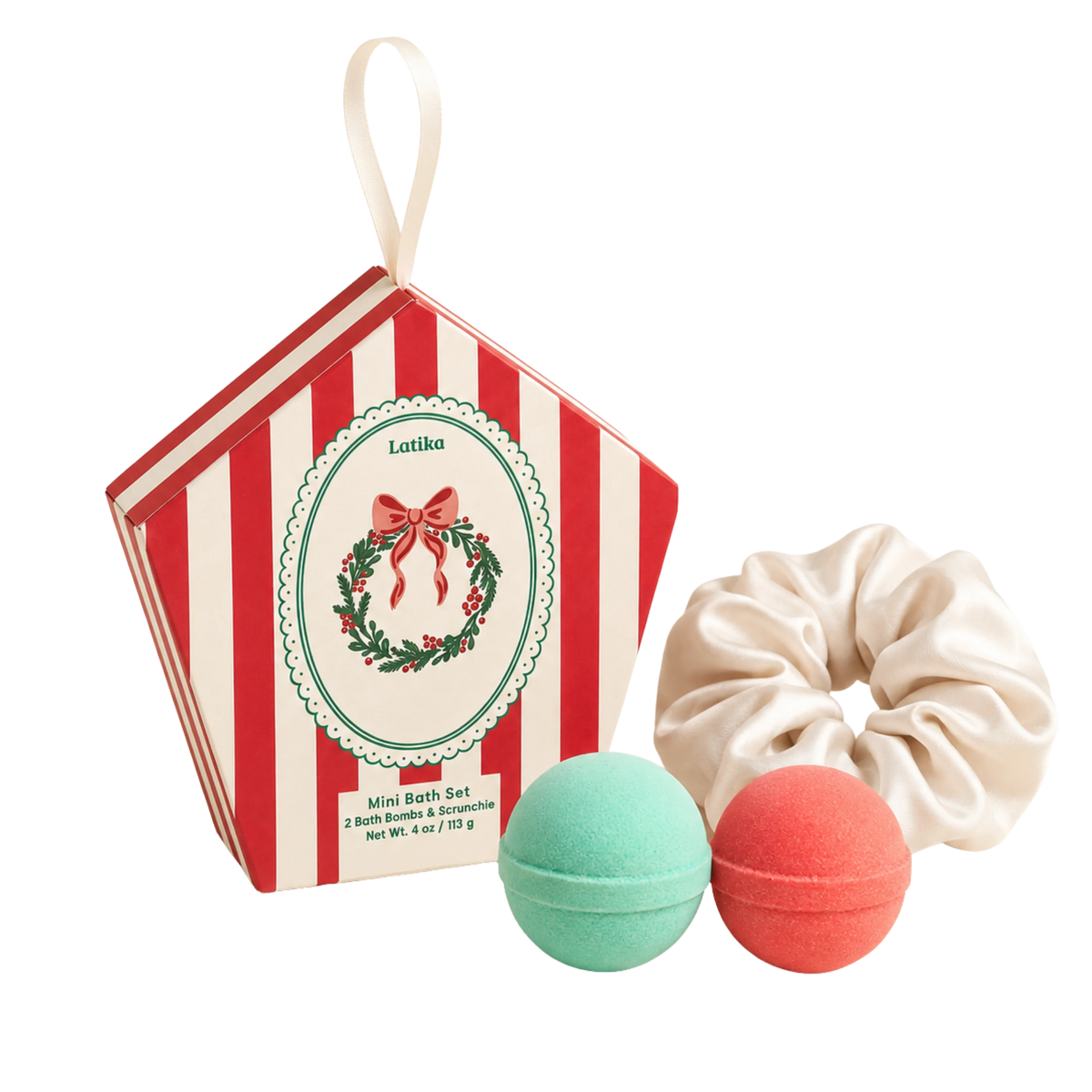 Christmas Mini Bath Set Ornament