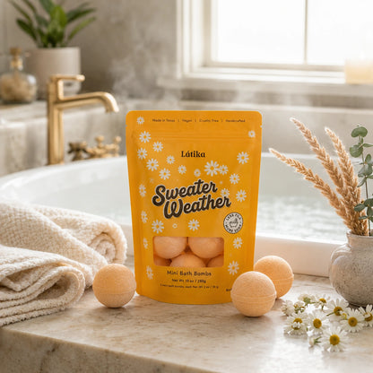 Fall Mini Bath Bombs