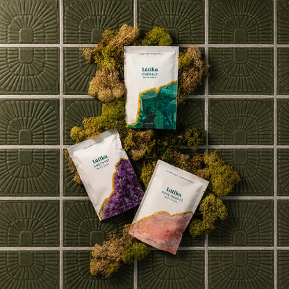 Geode Crystal Mineral Bath Soak