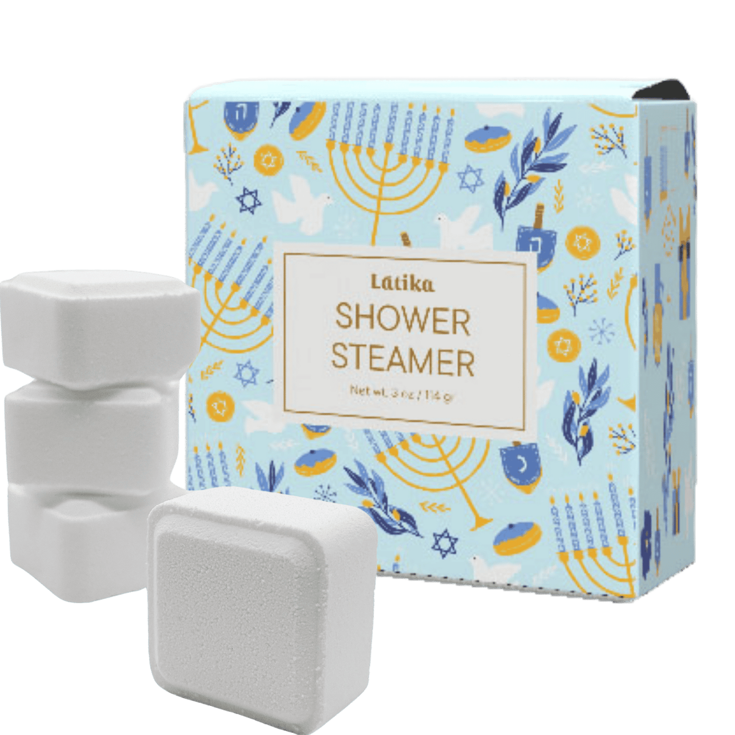 Hanukkah Shower Steamers