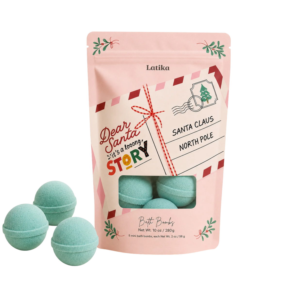 Christmas Mini Bath Bombs