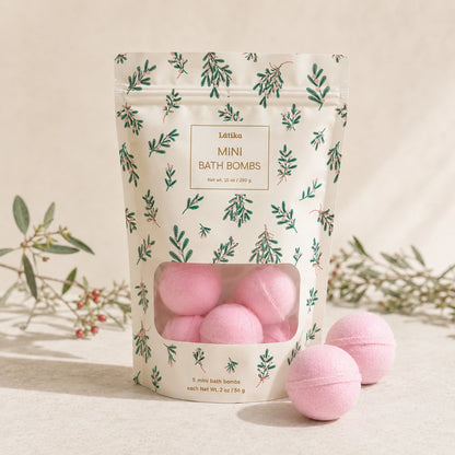 Christmas Mini Bath Bombs