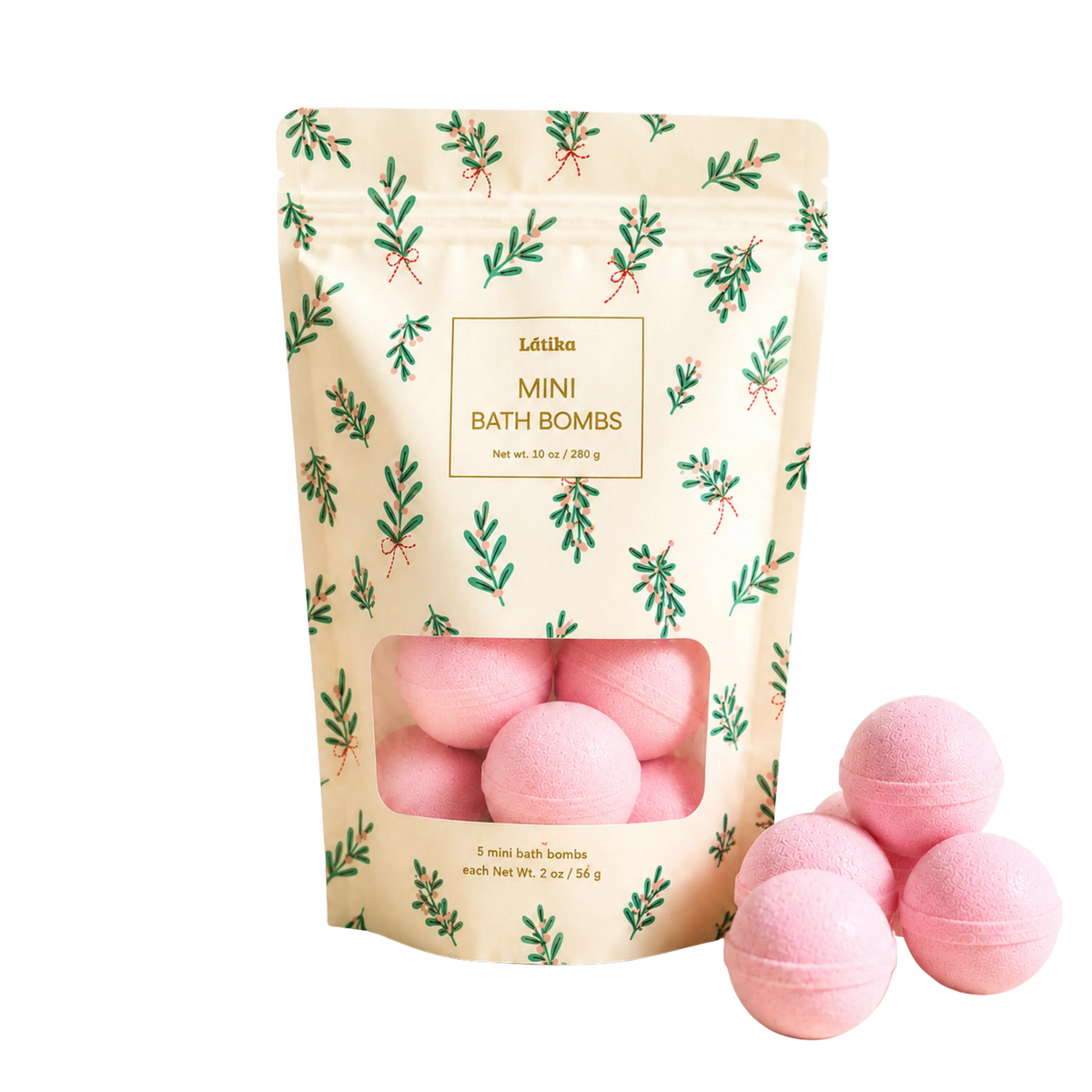 Christmas Mini Bath Bombs