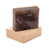 natural soap woth coffee and its beige box