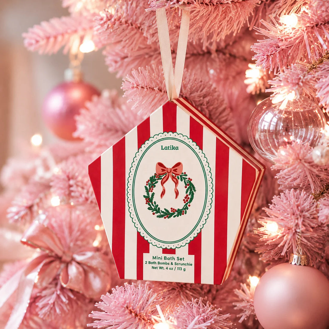 Christmas Mini Bath Set Ornament