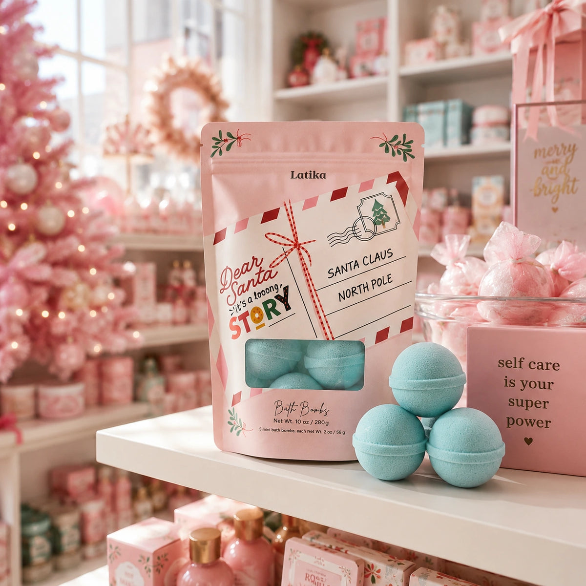 Christmas Mini Bath Bombs