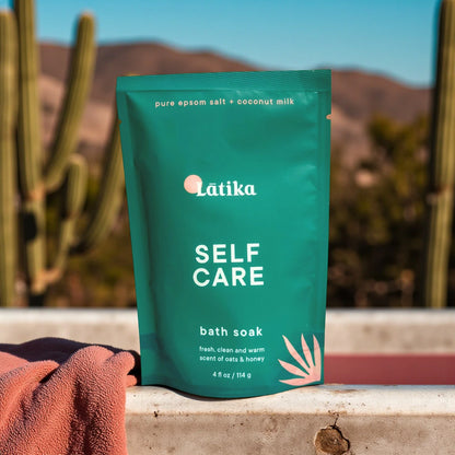 Epsom Salt And Milk Bath Soak - Self Care