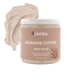 a whipped soap body scrub with coffee in a beige label named mornig coffee by latika