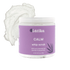 A jar of Latika Calm Whip Scrub with a white foamy product next to it, labeled with the brand and product name.