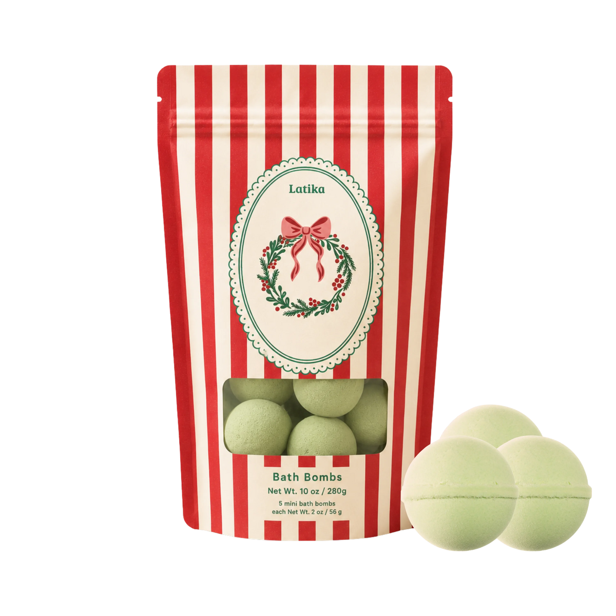 Christmas Mini Bath Bombs